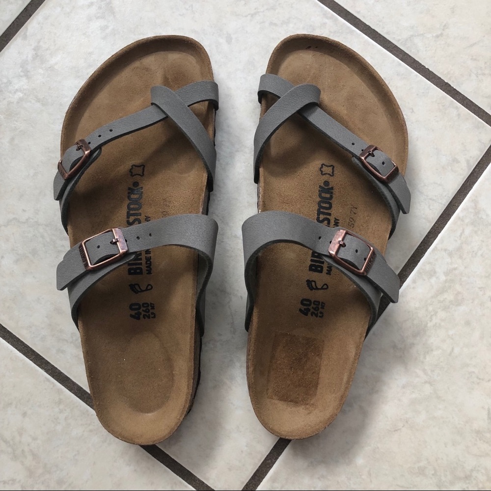 Stone Birkenstock Mayari Sandals